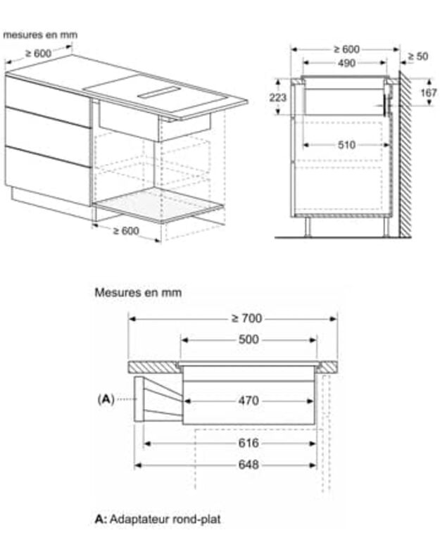 Kaitlentės su integruotu gartraukiu Siemens ED631HQ26E