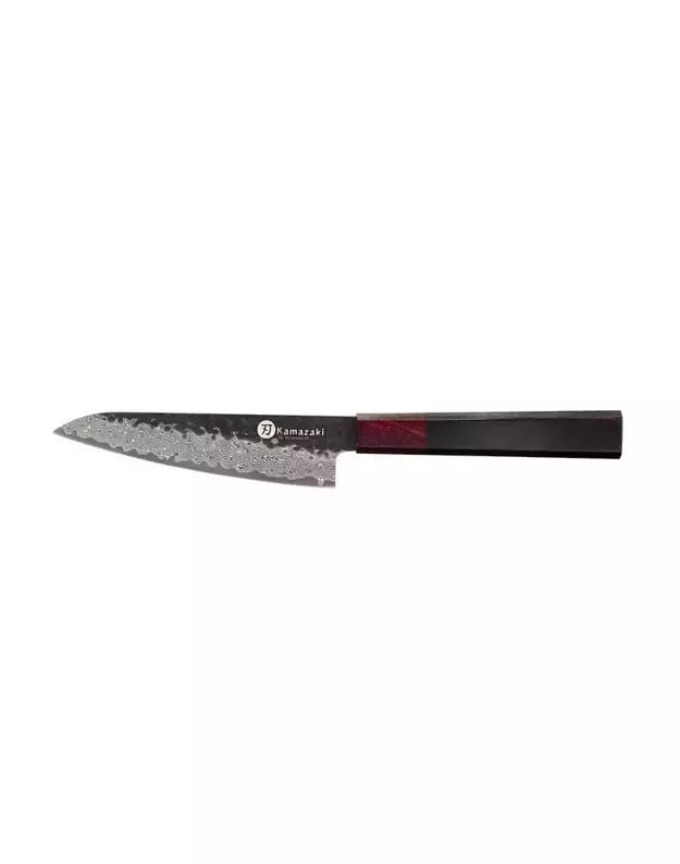 Damasko plieno peilis KAMAZAKI, universalus peilis, 15 cm, KZI282KN