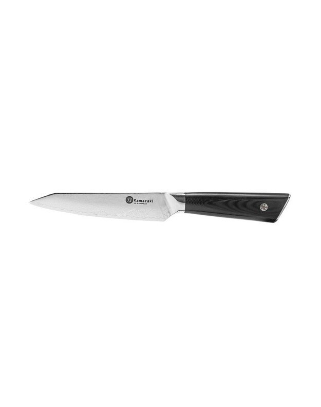 Damasko plieno peilis Kamazaki universalus peilis, 13 cm, KZI007KN